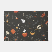 Paillasson Jote Éffrayant Whimsical Halloween Motif Arrière - (Devant)
