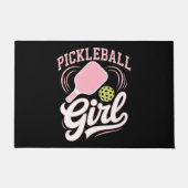 Paillasson Joueuse de pickleball fille (Devant)