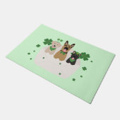 Paillasson Jour de la Saint Patrick Dog Mail (Incliné)