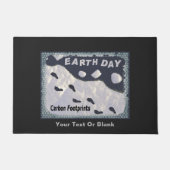 Paillasson Jour des terres - Empreintes carbone (Devant)