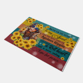 Paillasson Jovely Door Mat, Bohemian cadeau unique (Incliné)
