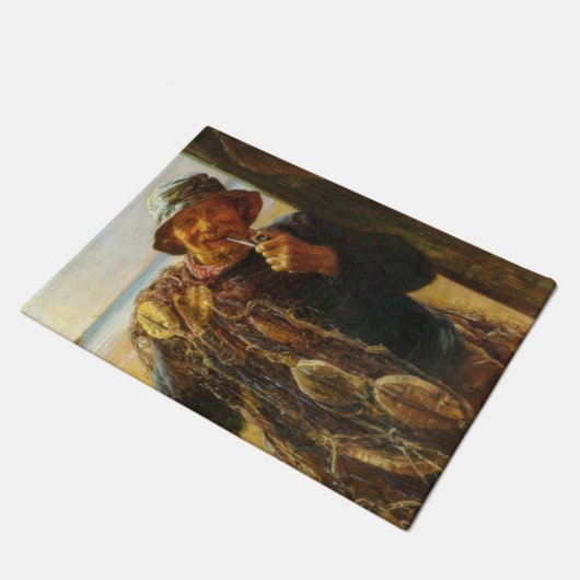 Paillasson Jovial Fisherman (par Frederick Morgan) (Incliné)