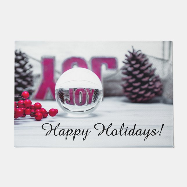 Paillasson Joy Glass Ball Collection de vacances (Devant)