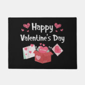 Paillasson Joyeuse Saint-Valentin Sois Mienne Cœurs Mignons (Devant)