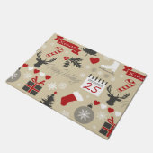 Paillasson Joyeuses fêtes (Incliné)