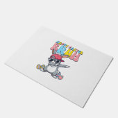 Paillasson Joyeuses Pâques Bruh Lapin Dab Lapin Danse Garçons (Incliné)