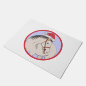 Paillasson Joyeux Cheval de Noël (Incliné)