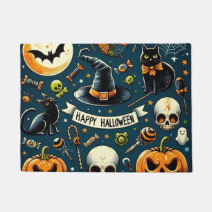 Paillasson Joyeux Halloween Amusant & Effrayant
