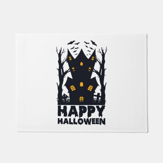 Paillasson Joyeux Halloween Halloween Happy Halloween (Devant)