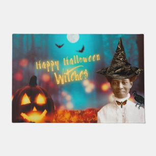 Paillasson Joyeux Halloween Sorcières Collage