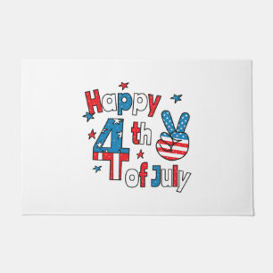 Paillasson Joyeux Jour de l'Indépendance 4 juillet
