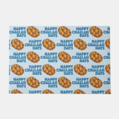 Paillasson Joyeux Jours de Challah Pain juif Hanoukka Chanuka (Devant)