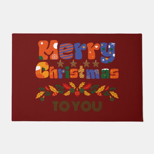 Paillasson Joyeux Noël (Devant)