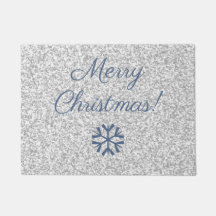 Joyeux Noël Argent Gris Parties scintillant Textur