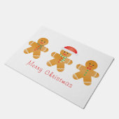 Paillasson Joyeux Noël Gingerbread Hommes (Incliné)