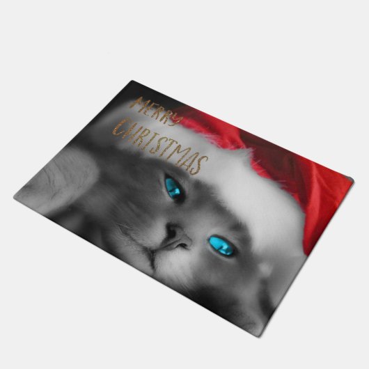 Paillasson Joyeux Noël Kitty (Incliné)