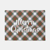 Paillasson Joyeux Noël Plaid Stewart Royal Tartan (Devant)