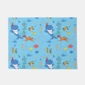 Paillasson Joyeux Noël Shark (Devant)