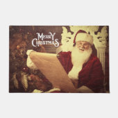 Paillasson Joyeux Noël Vintage Père Noël (Devant)