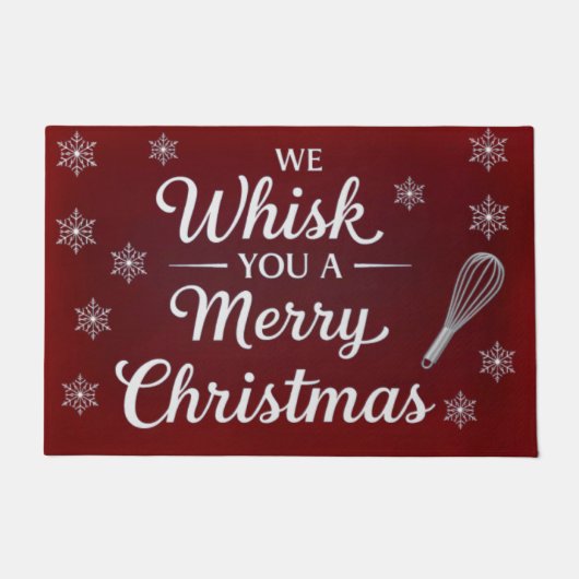 Paillasson Joyeux Noël Whisk (Devant)