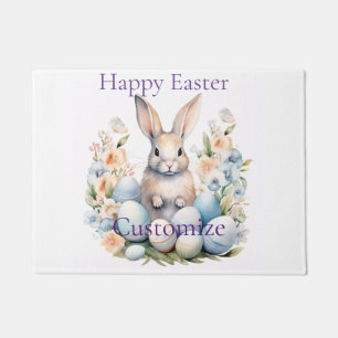 Paillasson Joyeux Panier lapin de Pâques Thunder_Cove