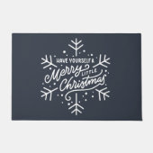 Paillasson Joyeux petit Noël - Flocon de neige (Devant)