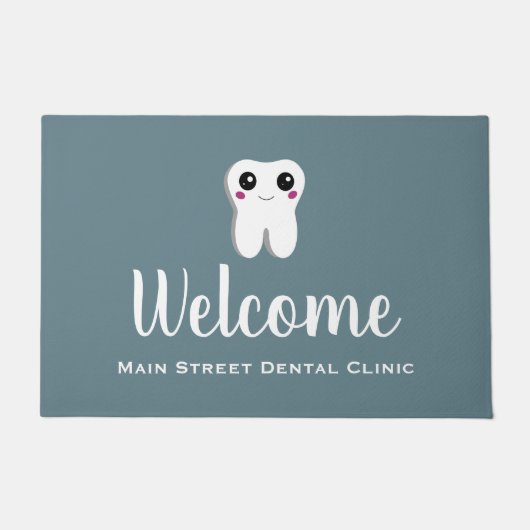 Paillasson Joyeux sourire Dental Tooth Cute (Devant)