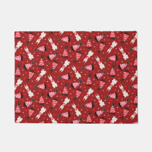 Paillasson Joyeux Valentines Day Chiens Dobermann