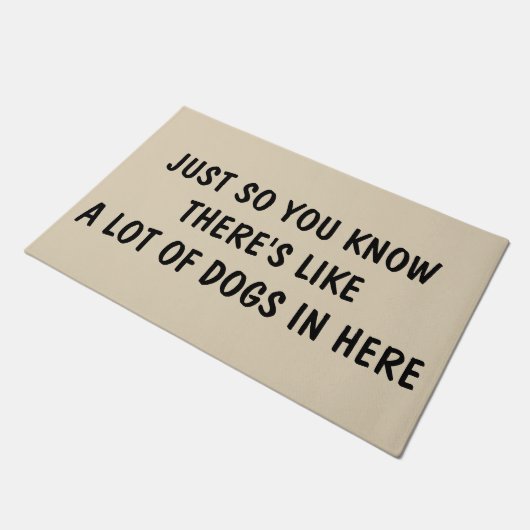 Paillasson Juste ainsi vous savez qu'il y a comme beaucoup de (Incliné)