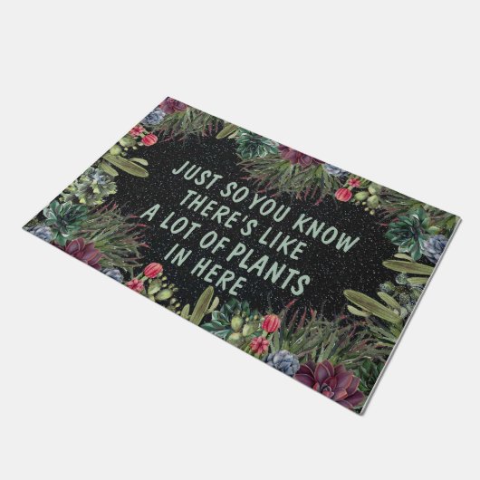 Paillasson Juste pour que vous sachiez, Il y a comme beaucoup (Incliné)