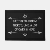 Paillasson Juste pour que vous sachiez qu’il y a beaucoup de  (Devant)