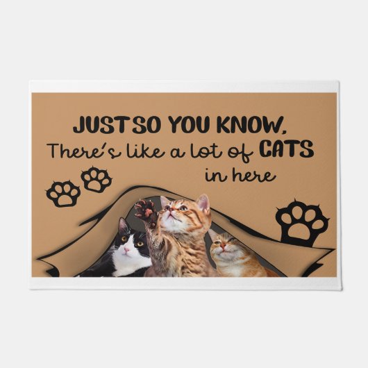 Paillasson Juste pour que vous sachiez qu'il y a beaucoup de (Devant)