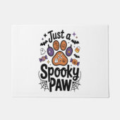Paillasson Juste Un PNG Paw Éffrayant, Halloween Chien (Devant)