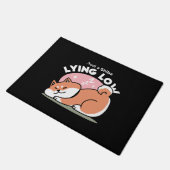 Paillasson Juste un Shiba allongé bas : mignonne conception S (Incliné)