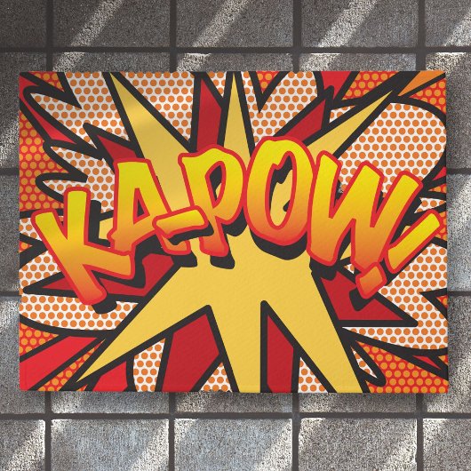 Paillasson KA-POW Fun Retro Comic Book Pop art