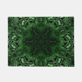 Paillasson Kaleidoscope vert (Devant)
