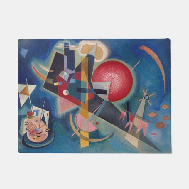 Paillasson KANDINSKY - En bleu (Devant)
