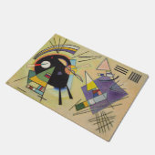 Paillasson KANDINSKY - Noir et violet (Incliné)