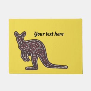 Paillasson Kangaroo Mosaic personnalisable