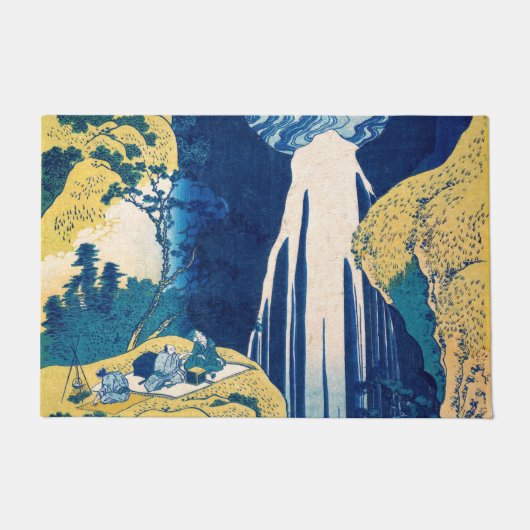 Paillasson Katsushika Hokusai - Chutes Amida (Devant)