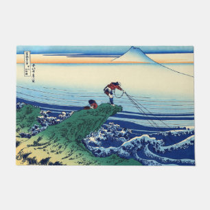Paillasson Katsushika Hokusai - Kajikazawa dans la province d