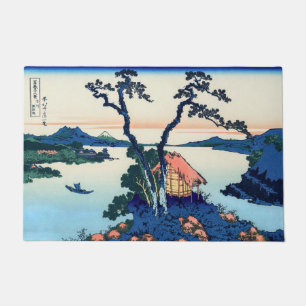 Paillasson Katsushika Hokusai - Lac Suwa dans la province de