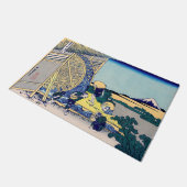 Paillasson Katsushika Hokusai - Moulin à eau à Onden (Incliné)