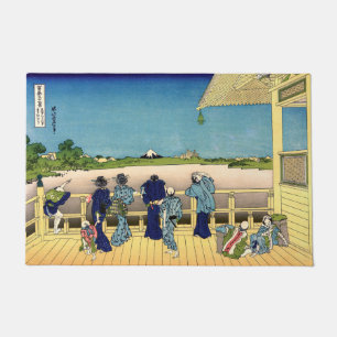 Paillasson Katsushika Hokusai - Salle de Sazai, Temple 500 Ra