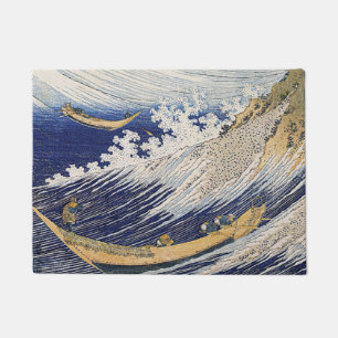 Paillasson Katsushika Hokusai. vagues