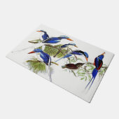 Paillasson Kingfisher Oiseaux Faune Animaux Porte Mat (Incliné)