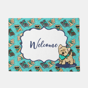 Paillasson KiniArt Cutieface Cairn Doormat