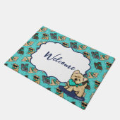 Paillasson KiniArt Cutieface Cairn Doormat (Incliné)