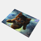 Paillasson Kitten Volant Dans L'Espace (Incliné)