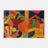 Paillasson Klee - Paysage avec drapeaux (Devant)